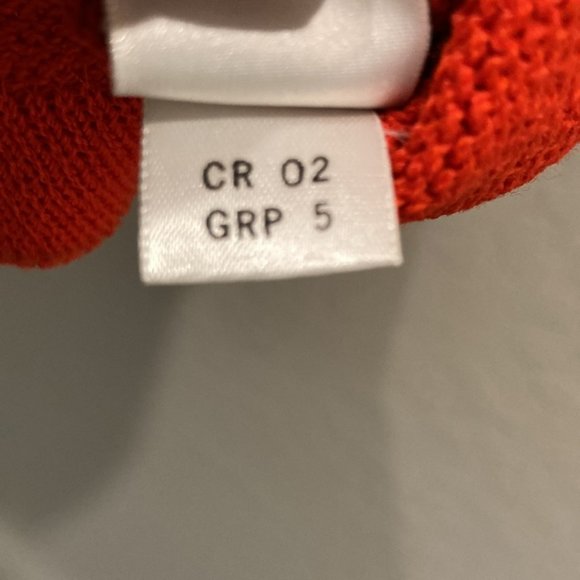 St. John Collection Orange Santana Knit Sleeveless Dress Size 4 - Picture 8 of 13